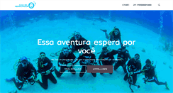 Desktop Screenshot of casadomergulhador.com.br
